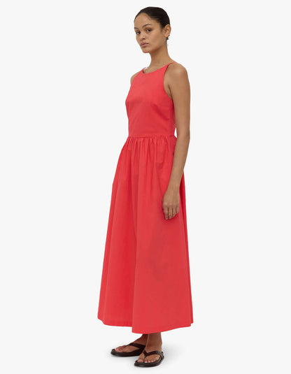 Assembly Label | Posie Midi Dress - Chilli