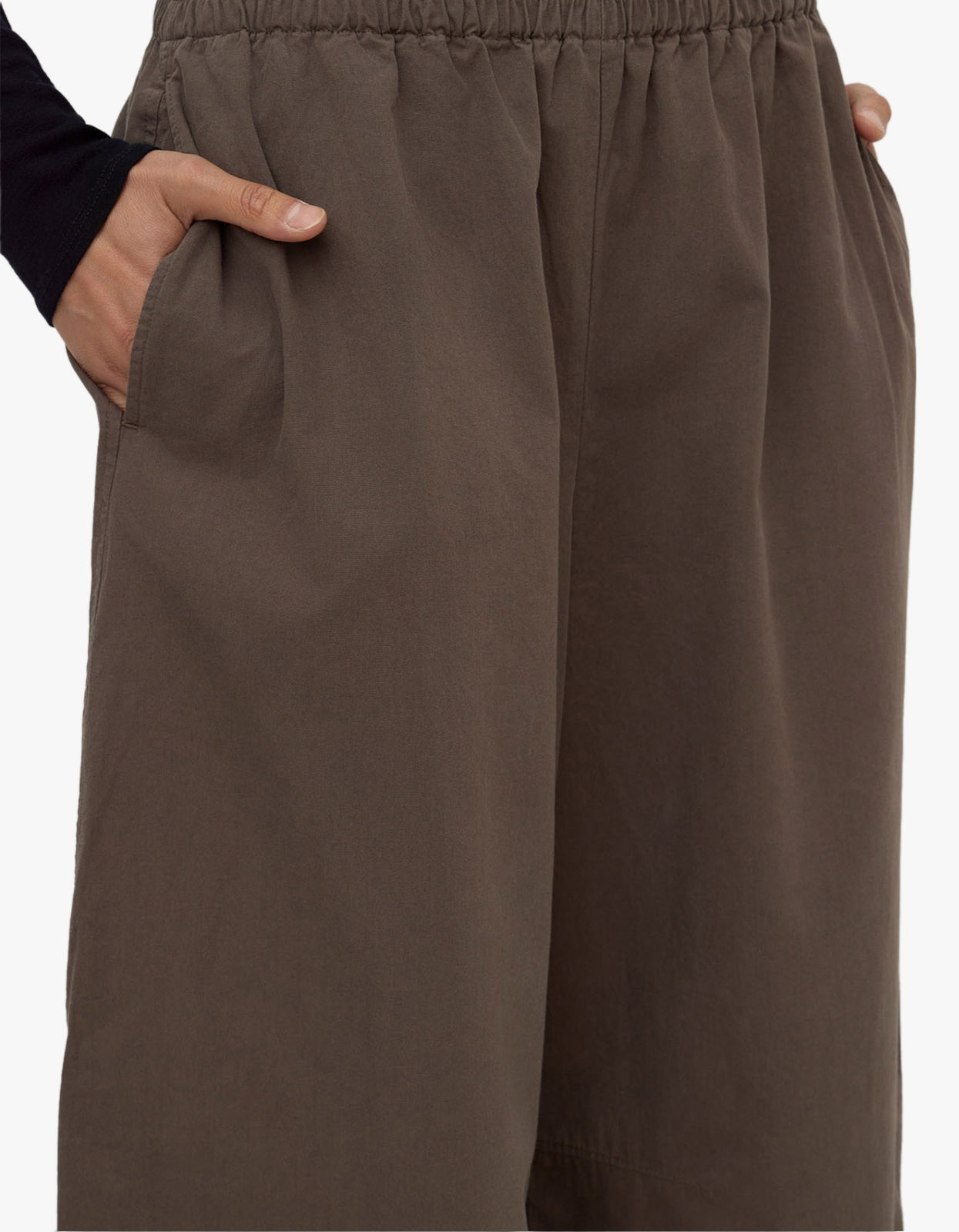 Assembly Label | Lola Barrel Pant - Bark