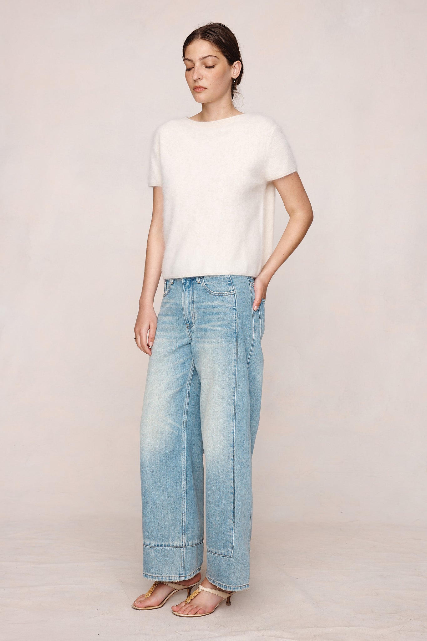 Marle | Aster Top - Porcelain