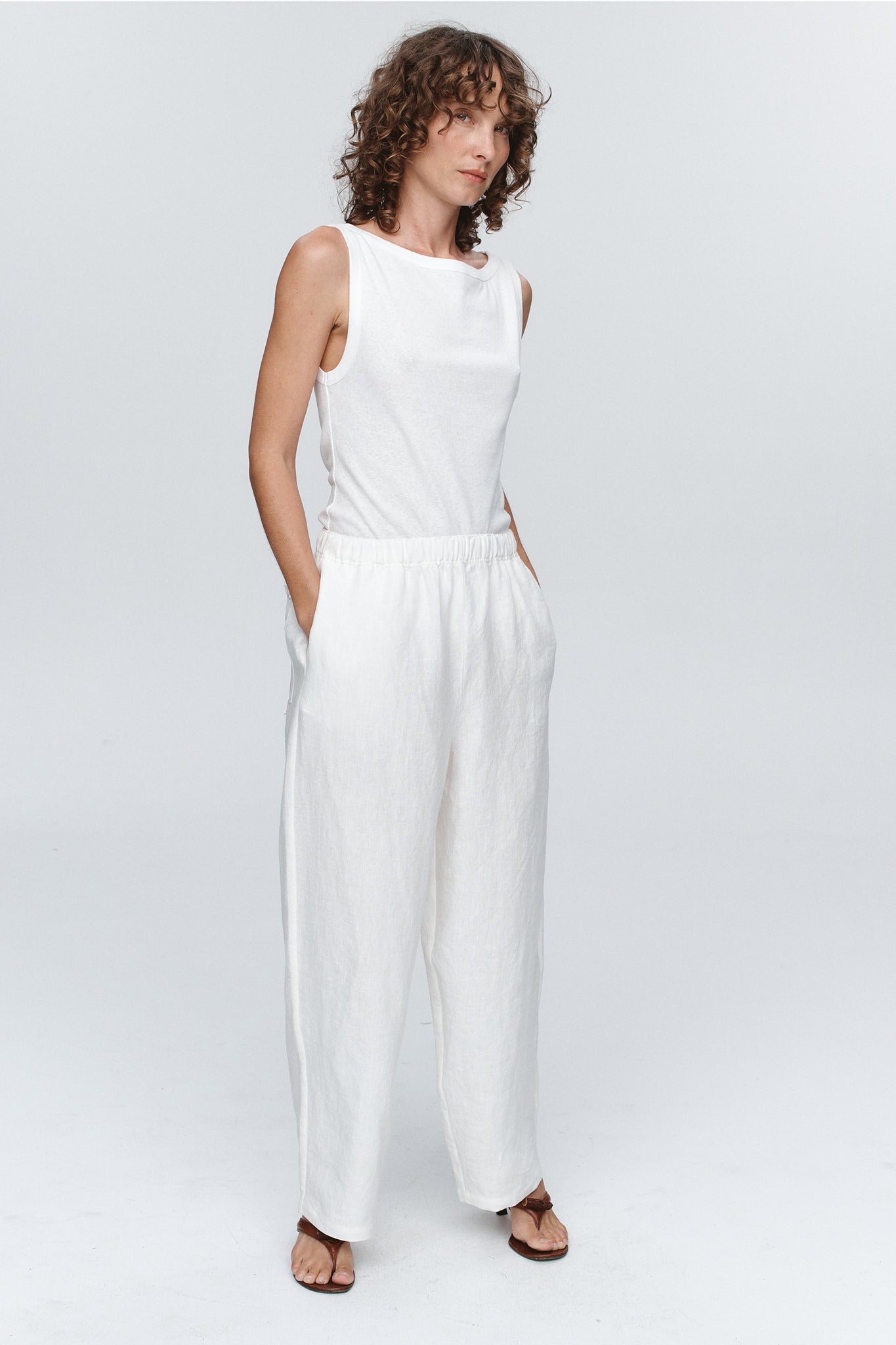 Marle | Atticus Pant - Ivory