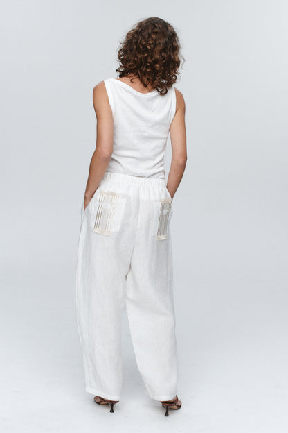 Marle | Atticus Pant - Ivory