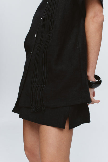 Marle | Atticus Shirt - Black