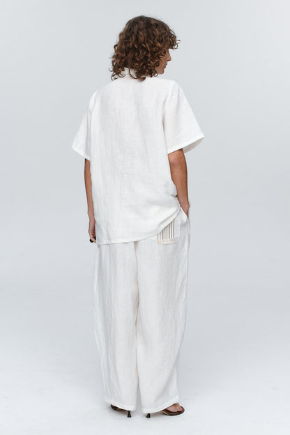 Marle | Atticus Shirt - Ivory