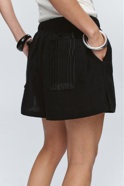 Marle | Atticus Short - Black