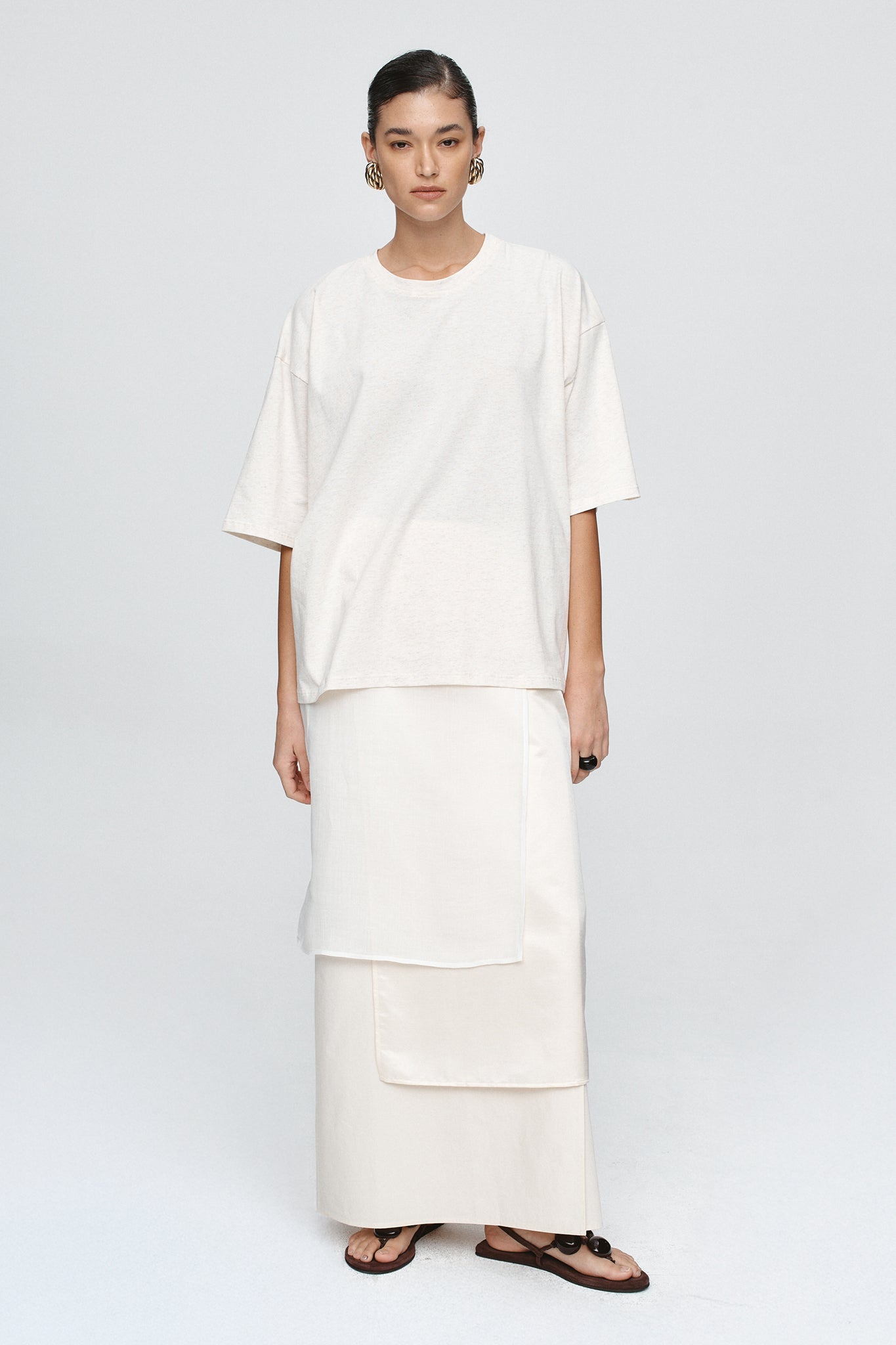 Marle | Austin Tee - Oat Marle