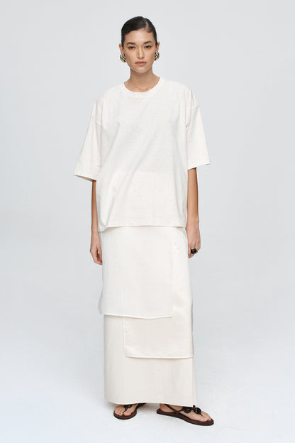 Marle | Austin Tee - Oat Marle