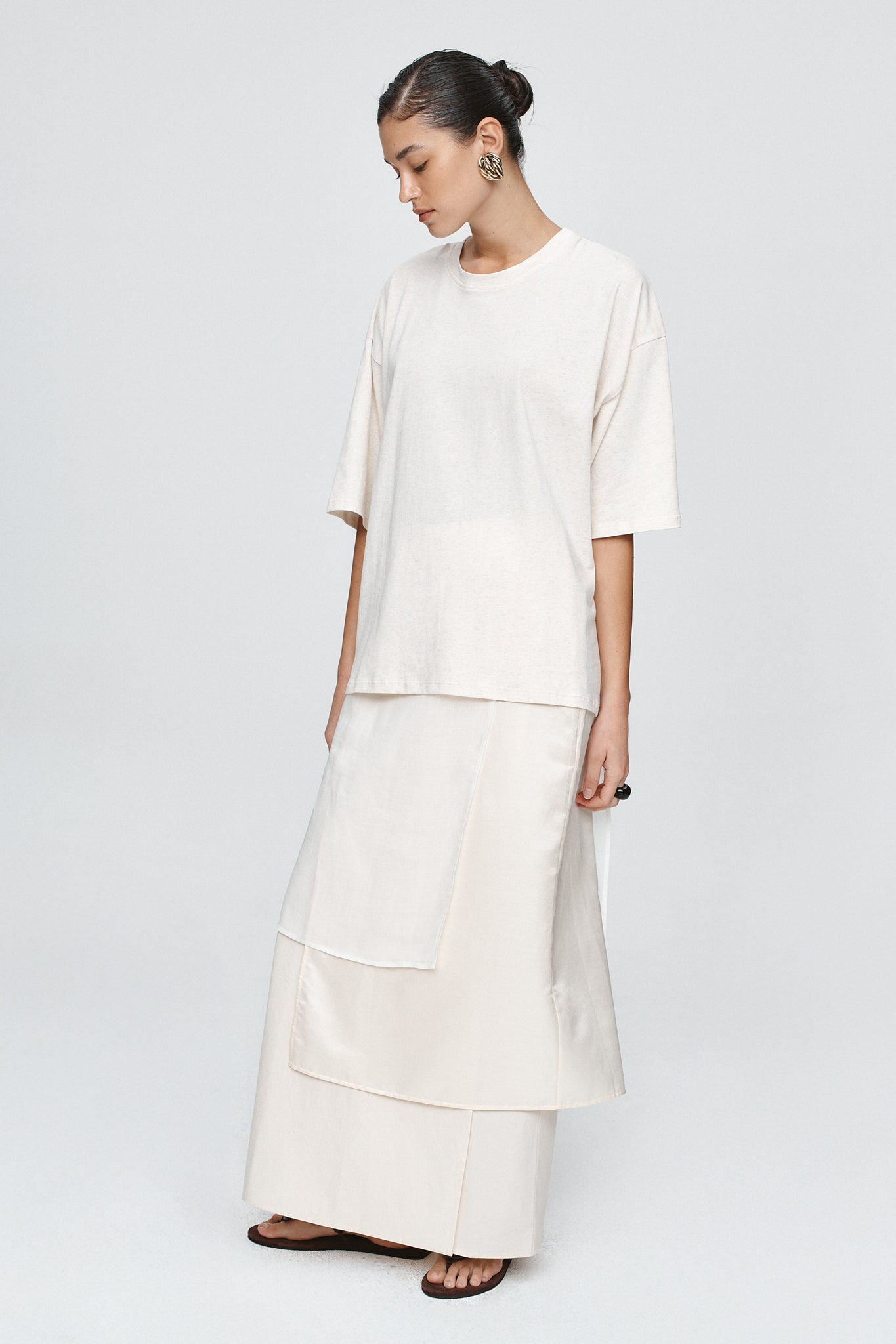 Marle | Austin Tee - Oat Marle
