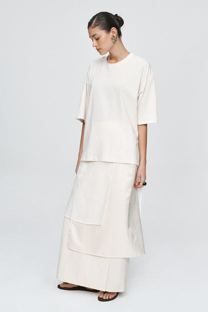 Marle | Austin Tee - Oat Marle