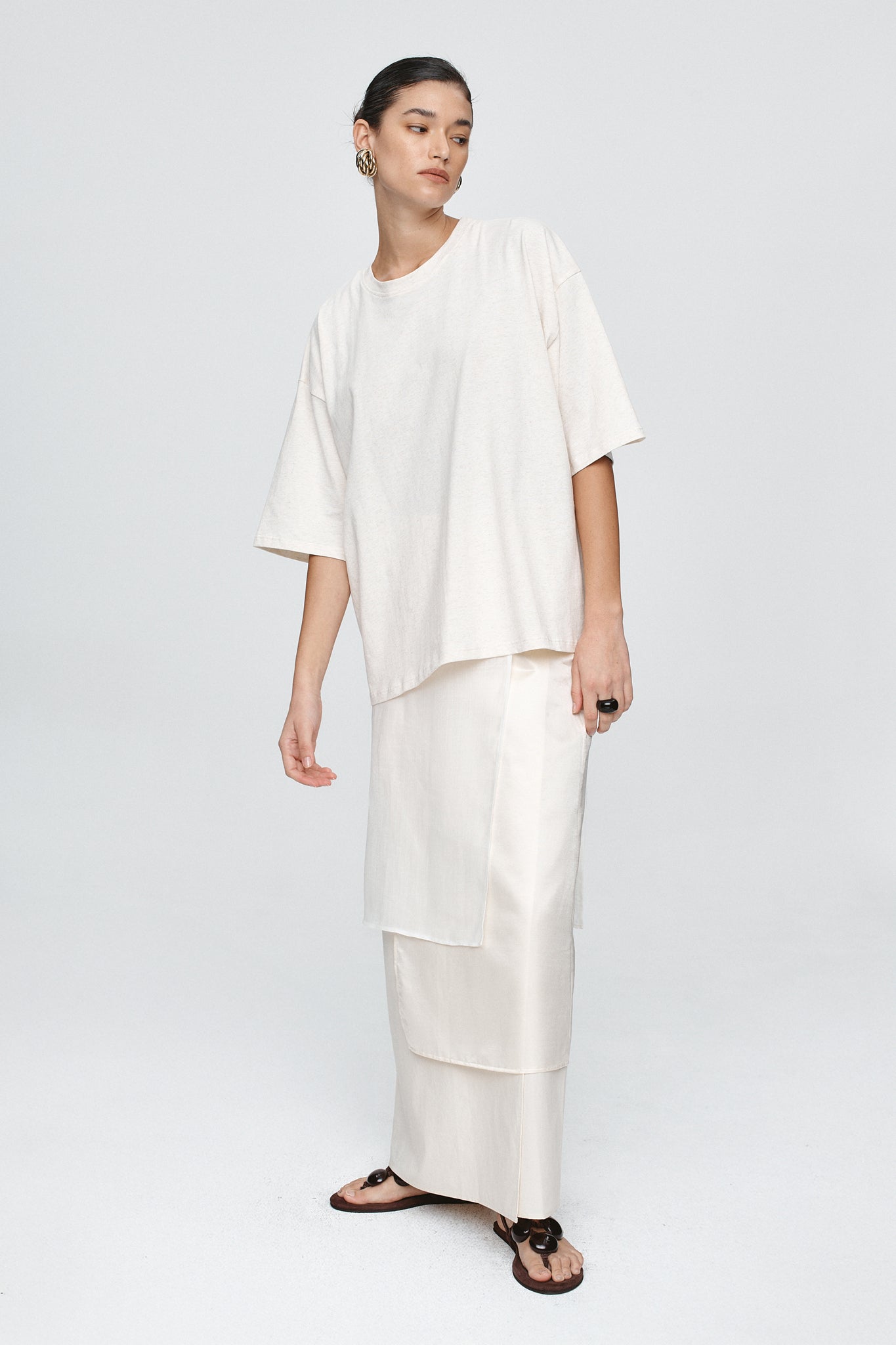 Marle | Austin Tee - Oat Marle