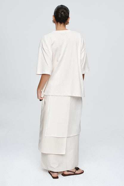 Marle | Austin Tee - Oat Marle
