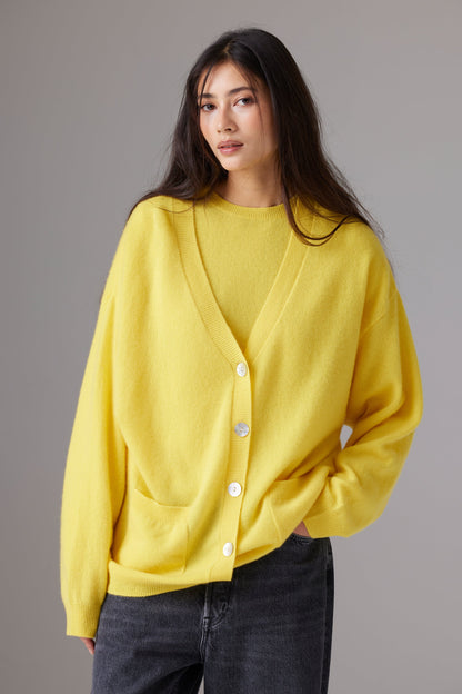 CRUSH | Canggu Oversized Cardi - Sunshine