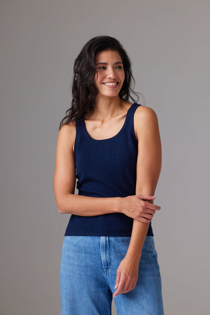 CRUSH | Montanita Tank - Navy
