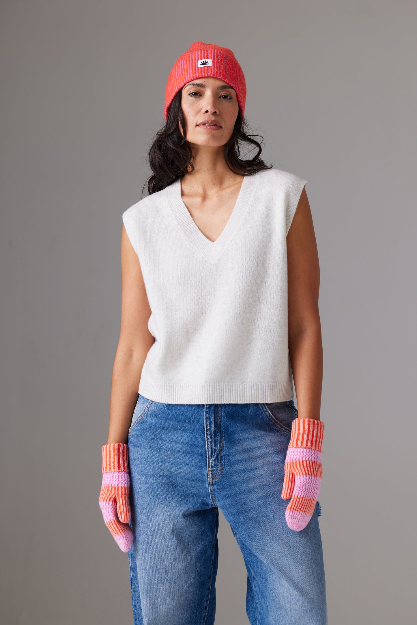 CRUSH | Nikko Chunky V Tank - Pebble