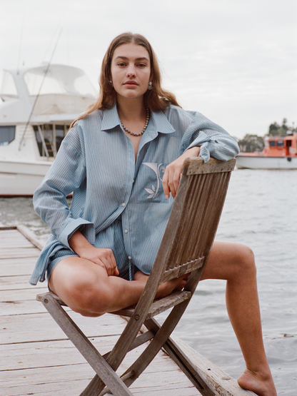 Soleil Soleil | Keaton Shirt - Ripple