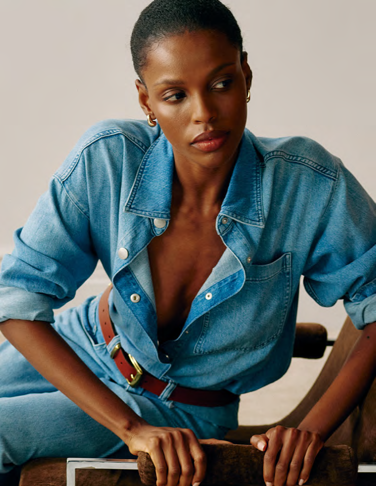 DL1961 | Addison Overshirt - Riverbank Aura