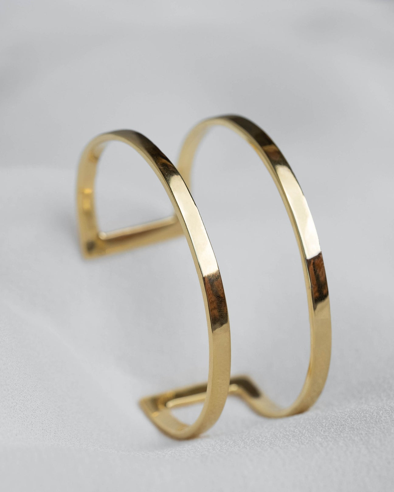 Adorn | Double Line Cuff - High Polish