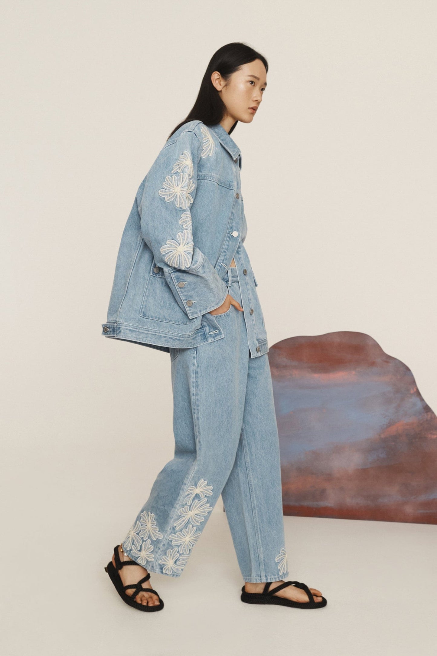 Alemais | Charlene Denim Jean
