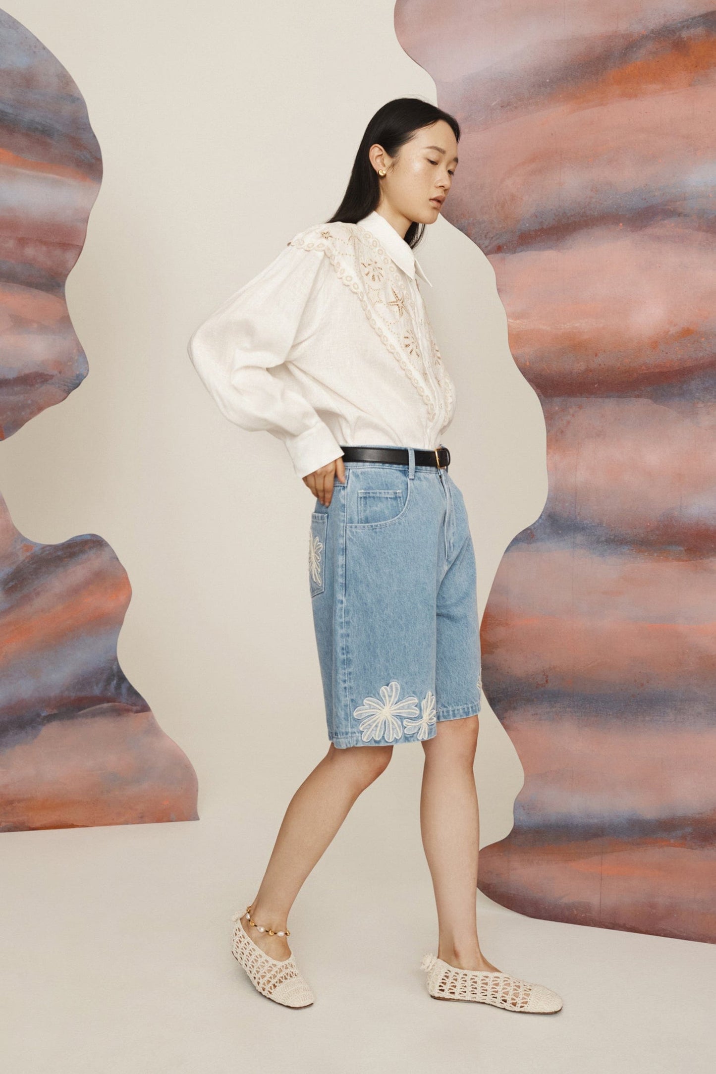 Alemais | Charlene Denim Short