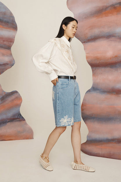 Alemais | Charlene Denim Short