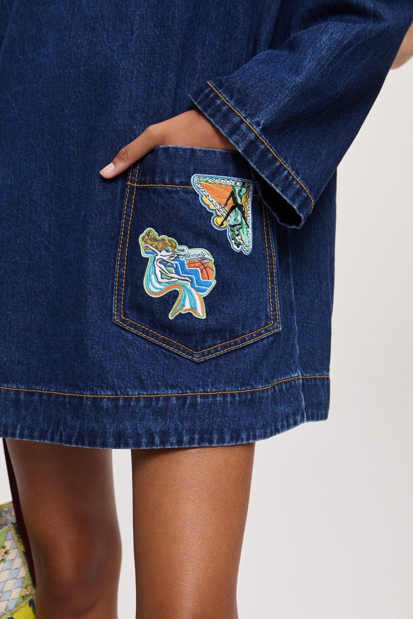 Alemais | Speedy Denim Mini Dress
