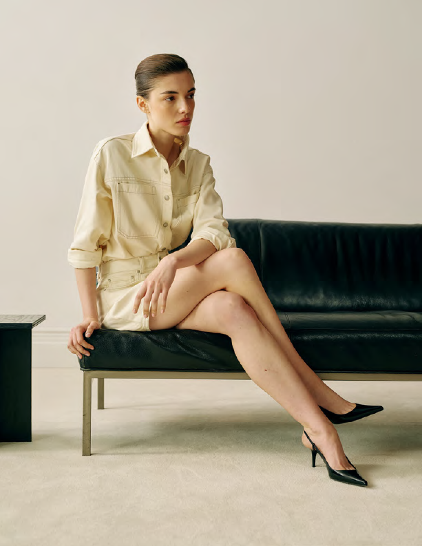 DL1961 | Alma Skirt - Ecru