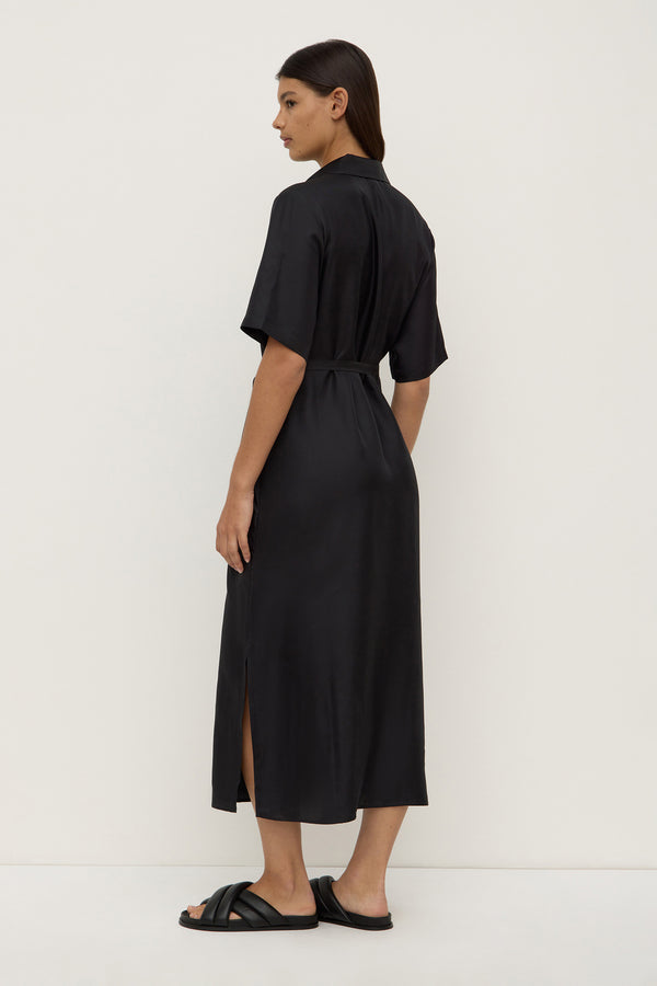 Assembly Label | Amelie Shirt Dress - Black