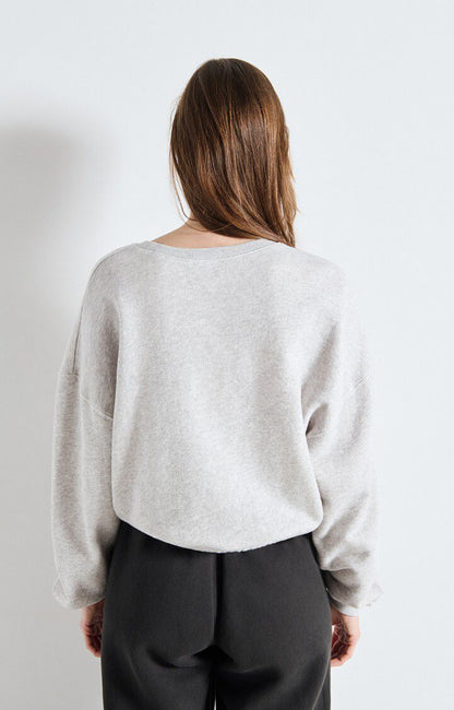 American Vintage | Kodytown Sweater - Polar Melange
