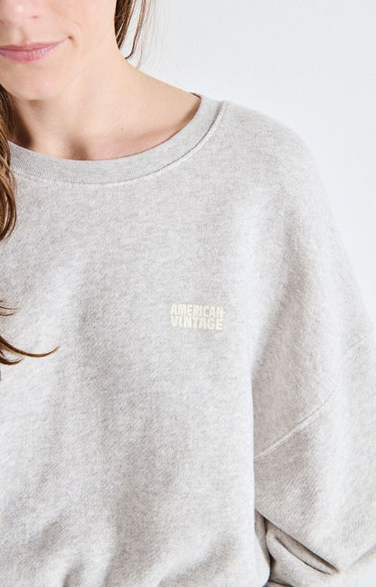 American Vintage | Kodytown Sweater - Polar Melange