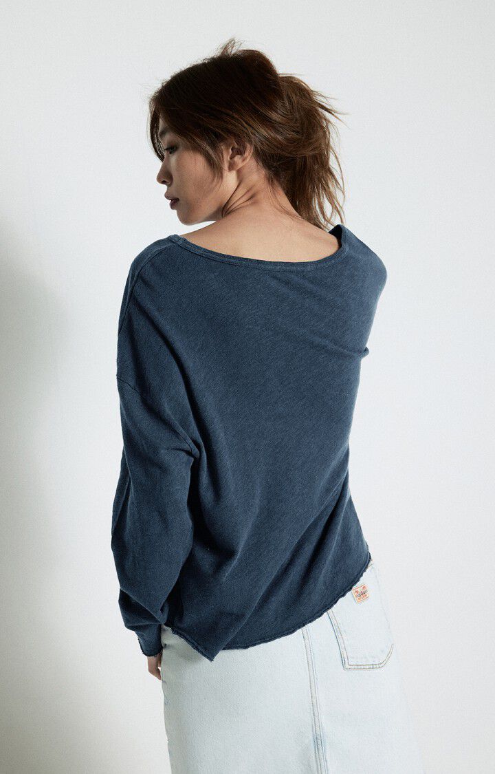 American Vintage | Sonoma Long Sleeve T.Shirt - Vintage Navy Blue