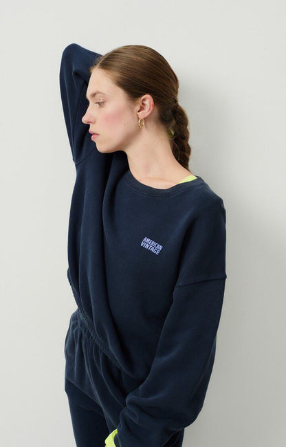 American Vintage | Izubird Sweater - Vintage Navy