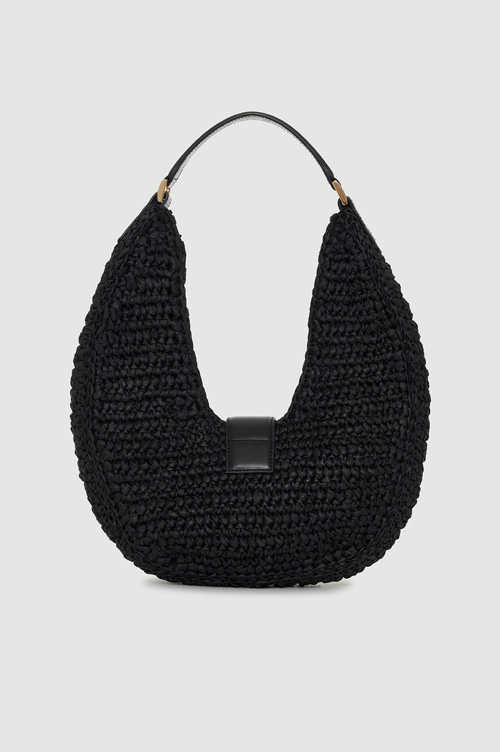 Anine Bing | Lou Bag Monogram - Black