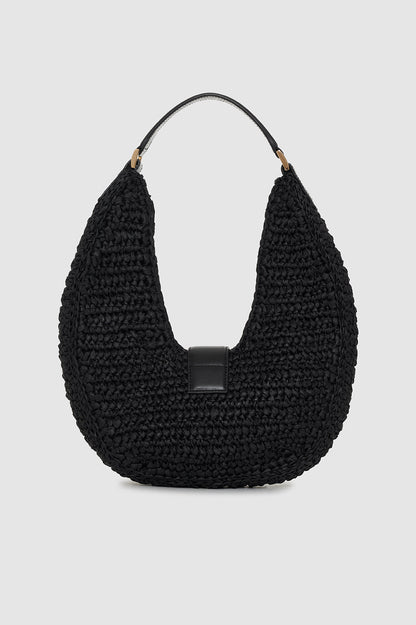 Anine Bing | Lou Bag Monogram - Black