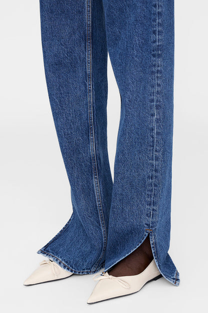 Anine Bing | Roy Jean 34" - Clean Indigo Denim