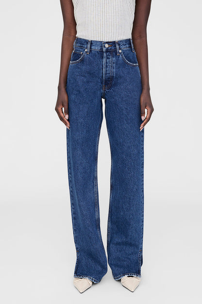 Anine Bing | Roy Jean 34" - Clean Indigo Denim