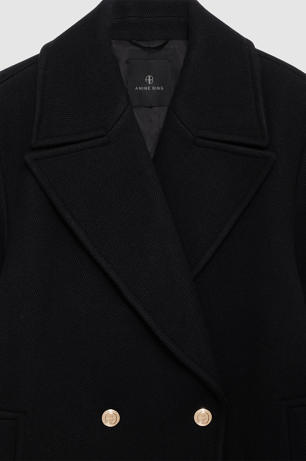 Anine Bing | Glenn Peacoat - Black