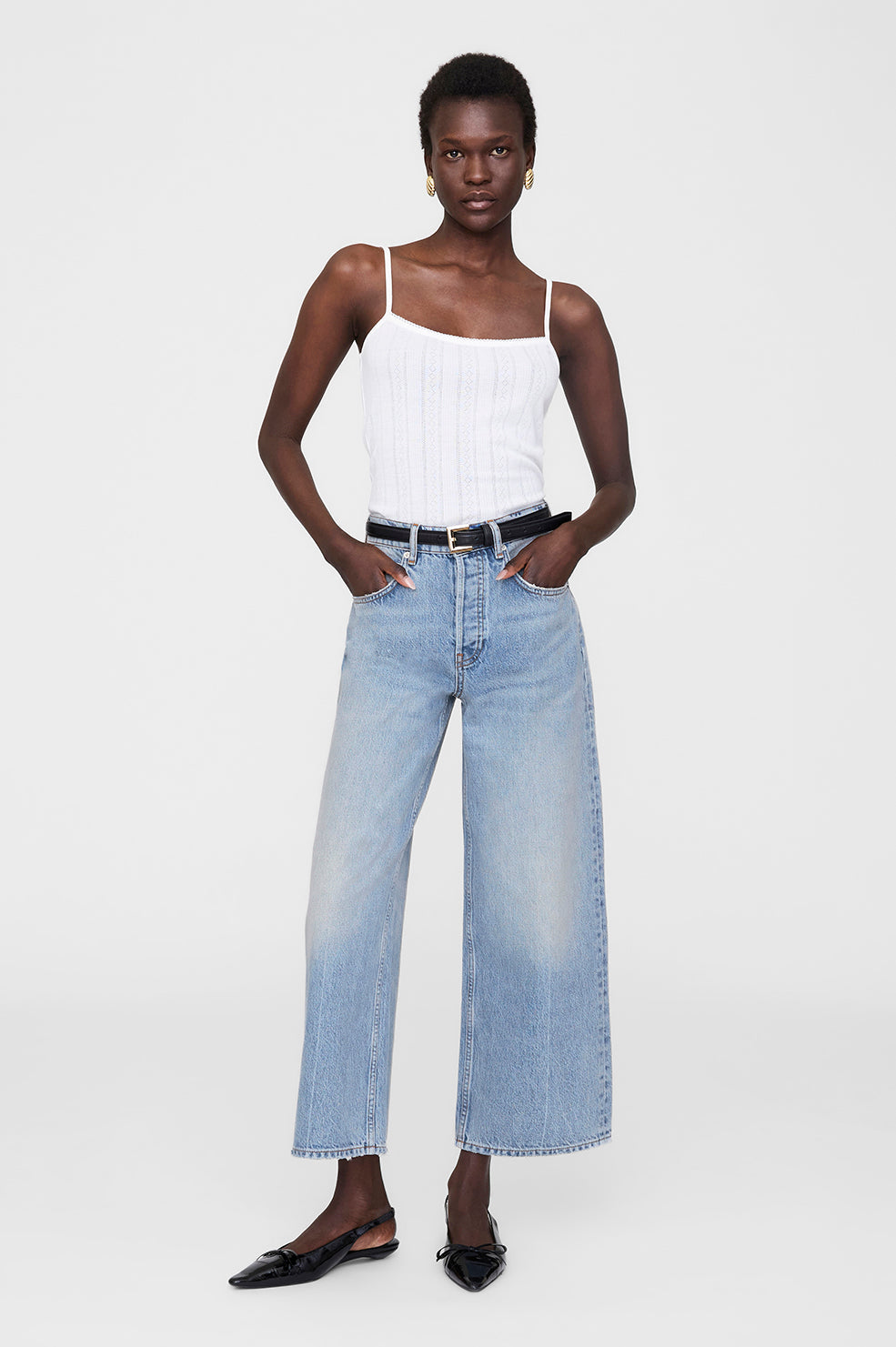 Anine Bing | Heath Jean - Blizzard Blue – Sisters & Co