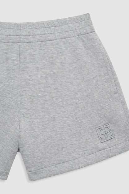 Anine Bing | Kam Short Framed Monogram - Heather Grey