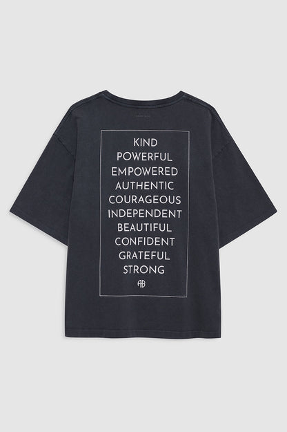 Anine Bing | Rudy Tee Empowerment - Washed Black