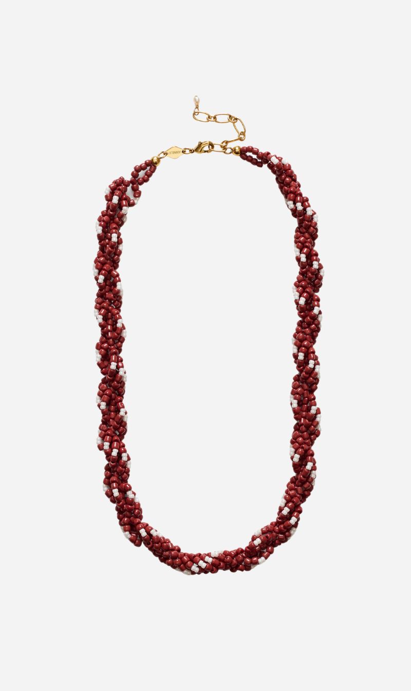 Anni Lu | Rodeo Necklace - Deep Burgundy