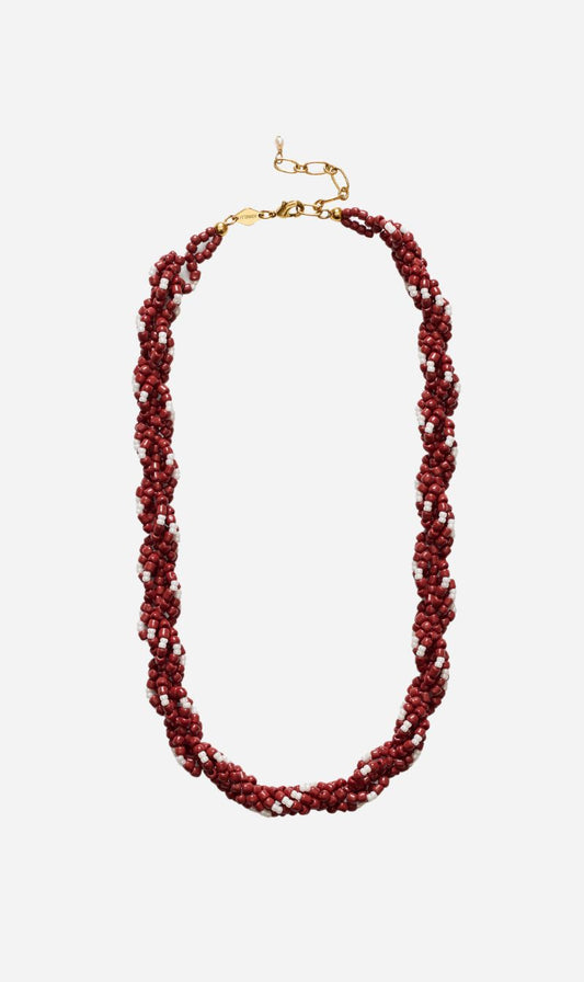 Anni Lu | Rodeo Necklace - Deep Burgundy