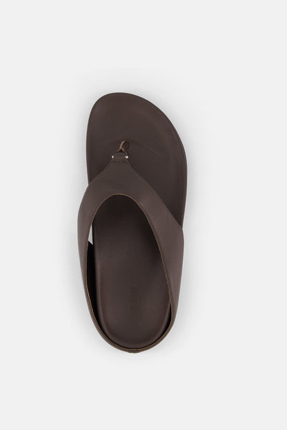 Rebe | Antonia Slide - Dark Taupe
