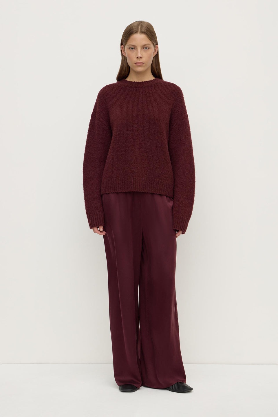 Assembly Label | Ariel Knit - Merlot