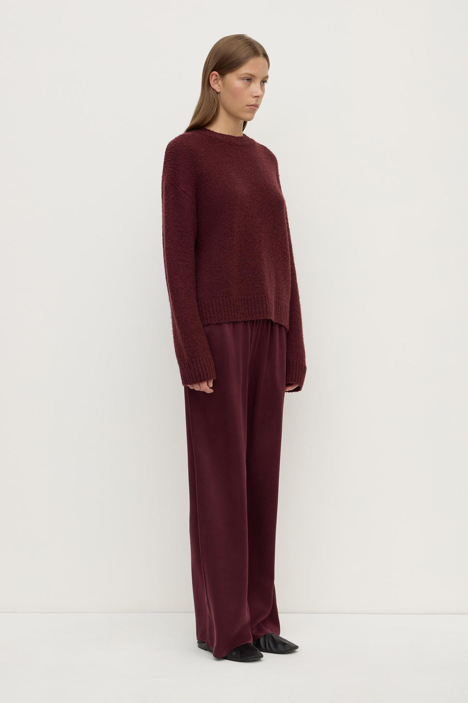 Assembly Label | Ariel Knit - Merlot