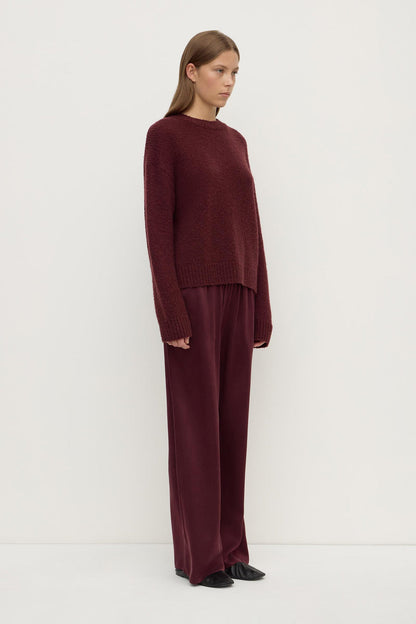 Assembly Label | Ariel Knit - Merlot