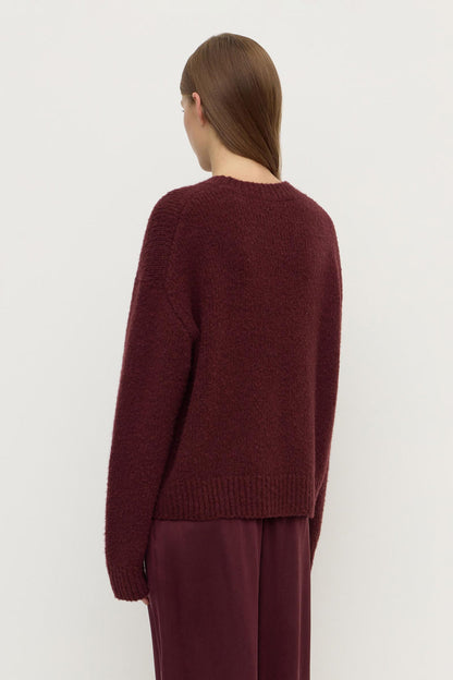 Assembly Label | Ariel Knit - Merlot