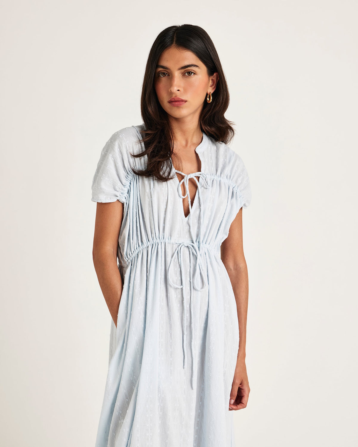 Chameli | Arvi Short Sleeve Maxi Dress - Bliss