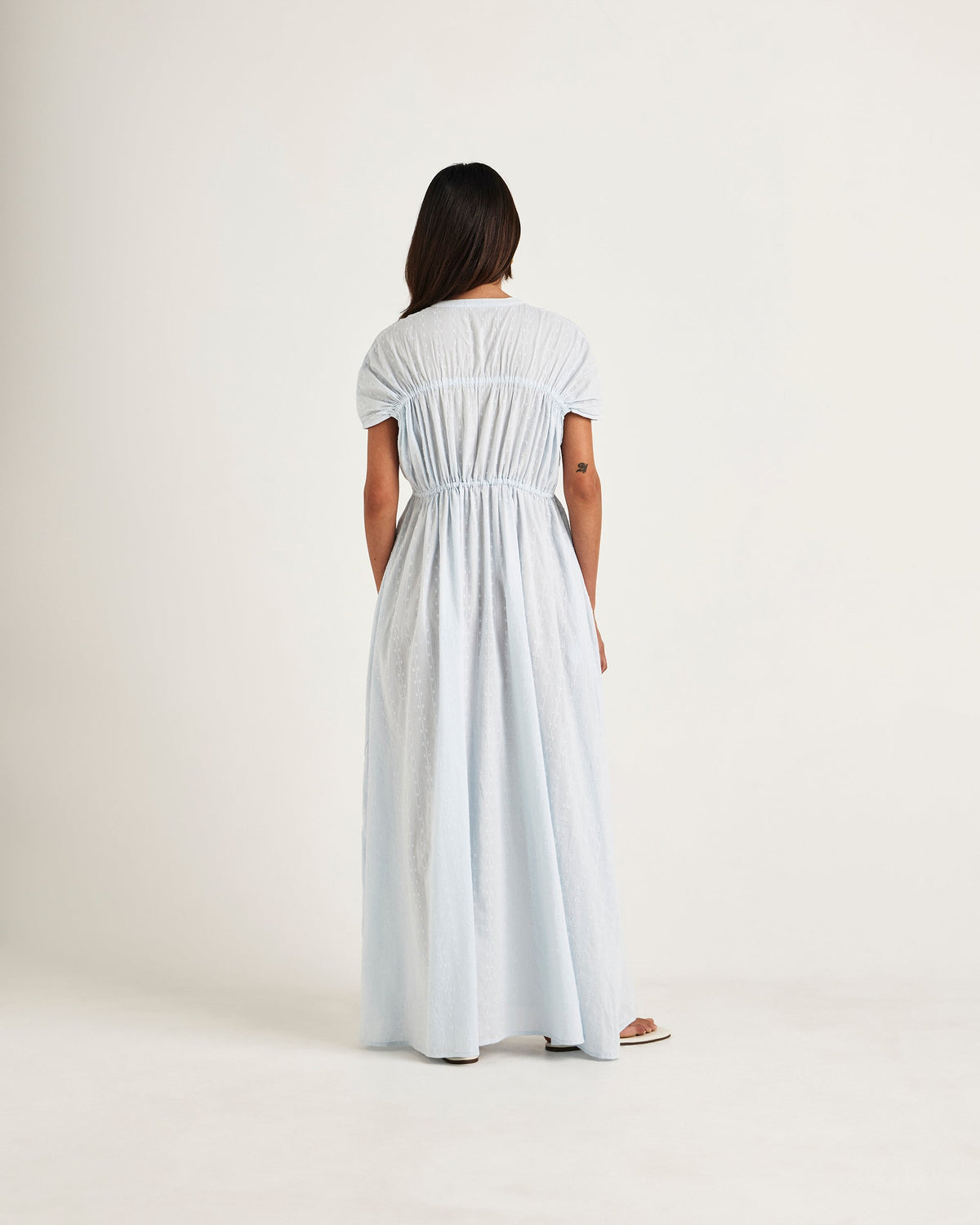 Chameli | Arvi Short Sleeve Maxi Dress - Bliss