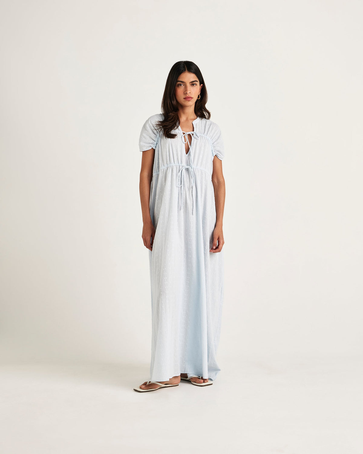 Chameli | Arvi Short Sleeve Maxi Dress - Bliss