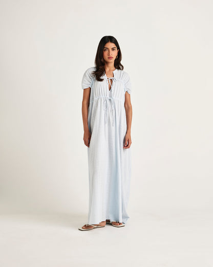 Chameli | Arvi Short Sleeve Maxi Dress - Bliss