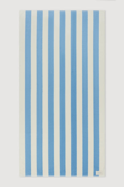 Assembly Label | Signature Stripe Beach Towel - Skylar/Cream